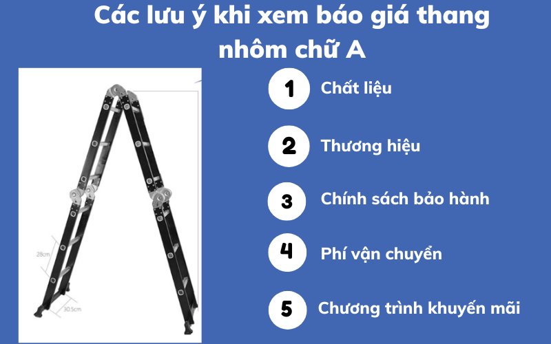 giá thang nhôm chữ a