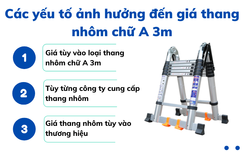 giá thang nhôm chữ a 3m