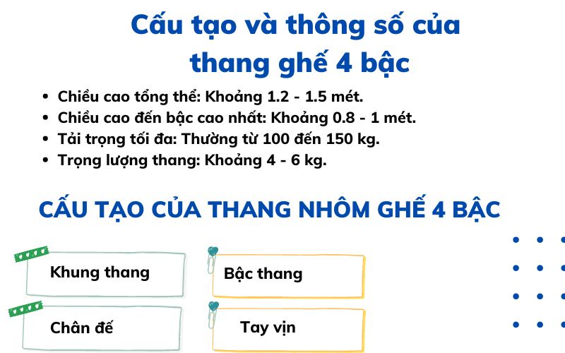 thang nhôm 4 bậc