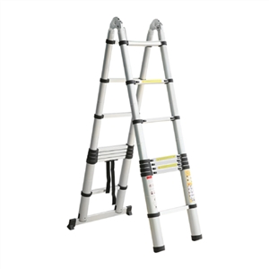 Thang nhôm rút/xếp đôi đa năng chính hãng Ameca AMI-500 5m