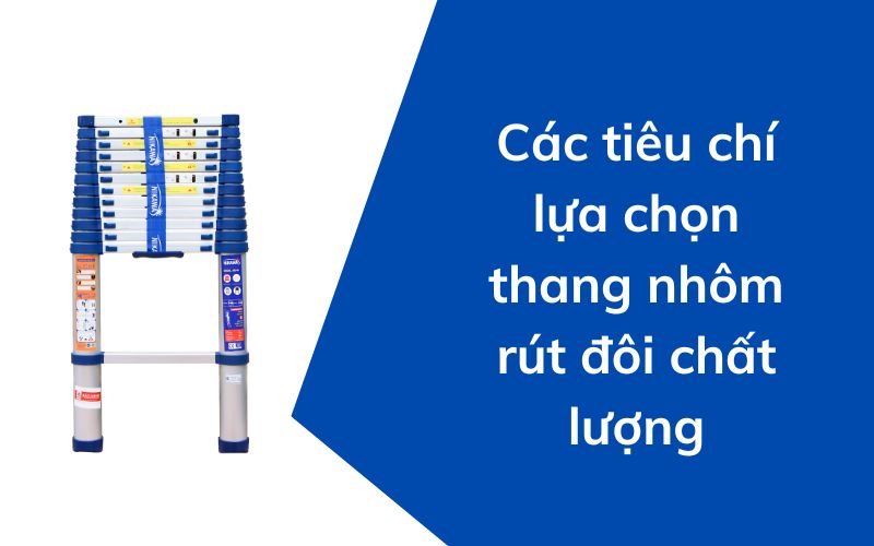 Top các mẫu thang nhôm rút đôi được nhiều nhà tin dùng 